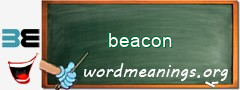 WordMeaning blackboard for beacon